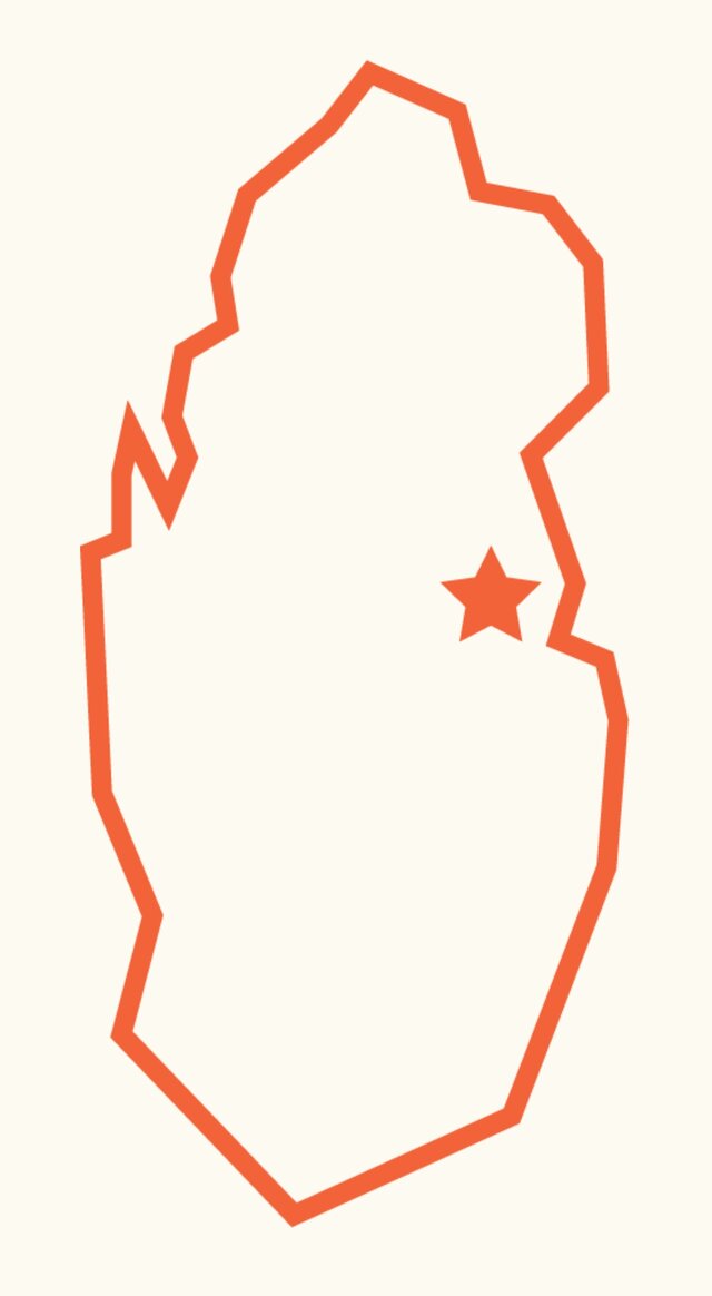 qatar map