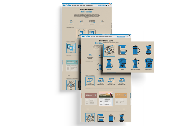 joe subscription builder screenshot