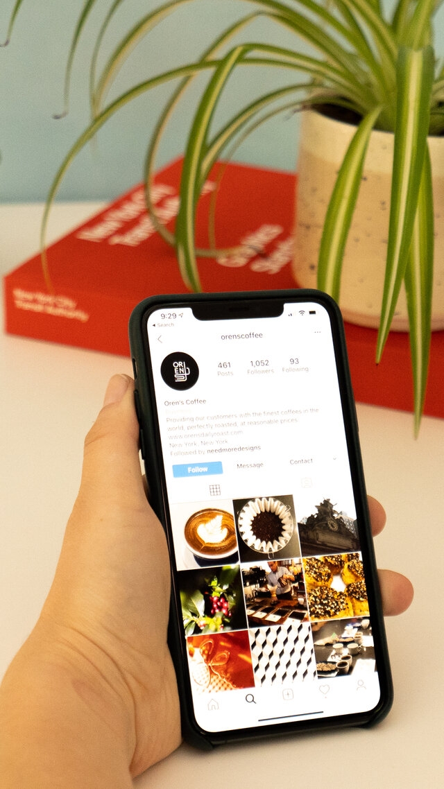 instagram on iphone