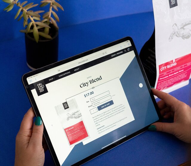ipdad coffee details page
