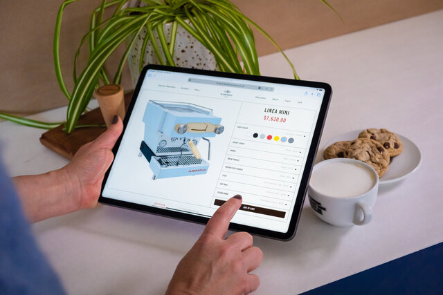 home site on iPad
