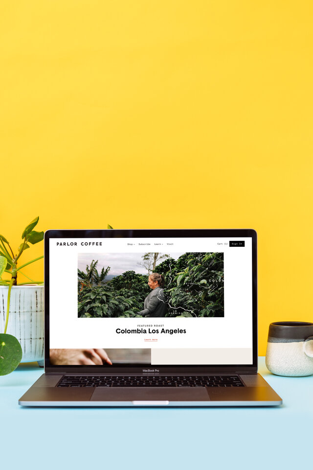 Parlor homepage
