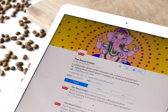 Royal Coffee twitter page