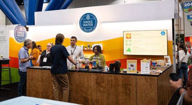 Swiss water booth