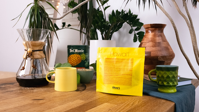 Oliver's Coffee Packaging, Hawaii Bag