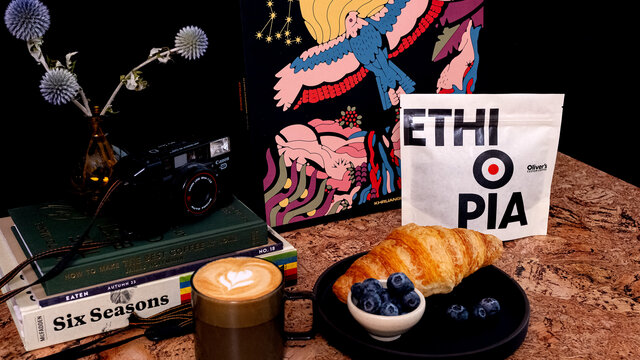 Oliver's Coffee Packaging, Ethiopia Bag