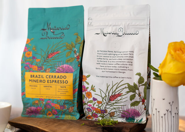 Materia Prima packaging