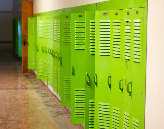 washington-high-green-lockers