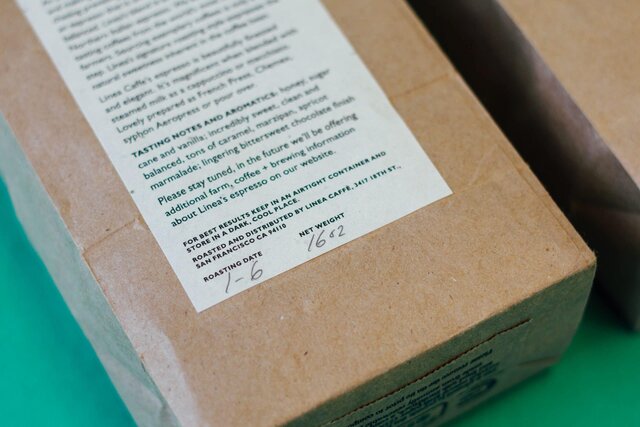 Linea Caffe bag details