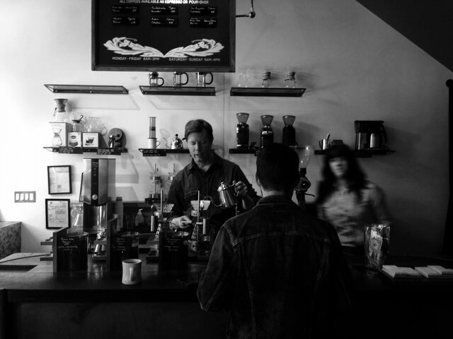 Four Barrel Coffee slow bar