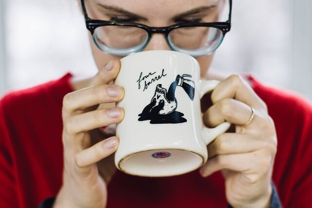 Four Barrel Coffee mug