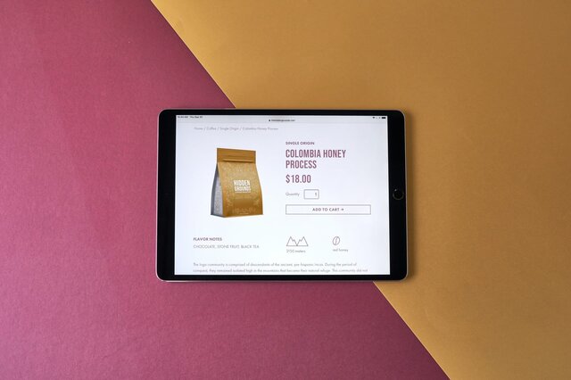 shop page