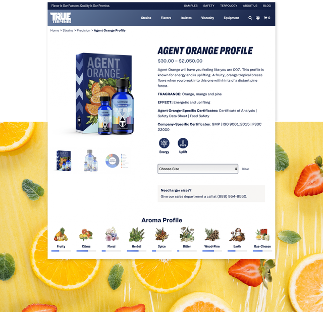 The new product page beautiful while being full of information.