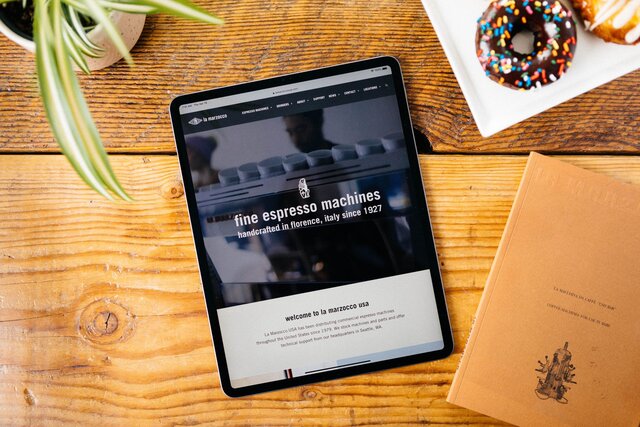 new website works stunningly well on iPad
