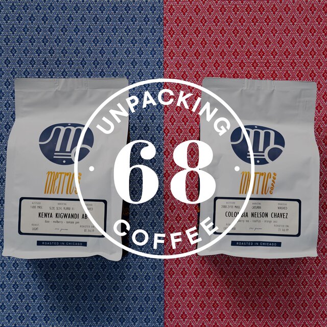 Unpacking Coffee Metric Episode Graphic