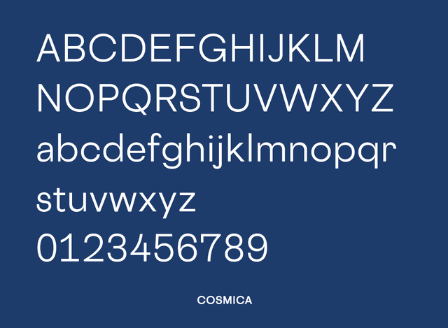 Cosmica Font
