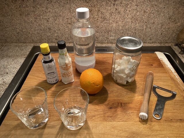 Equipment needed for drink