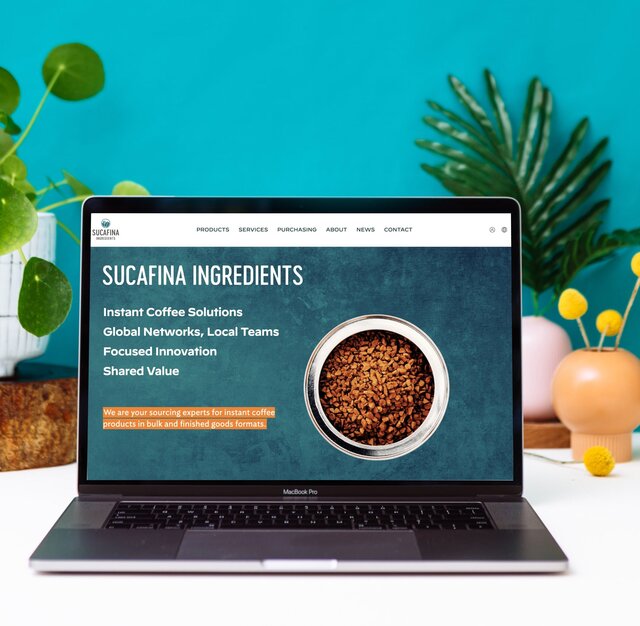 Sucafina Ingredients home page