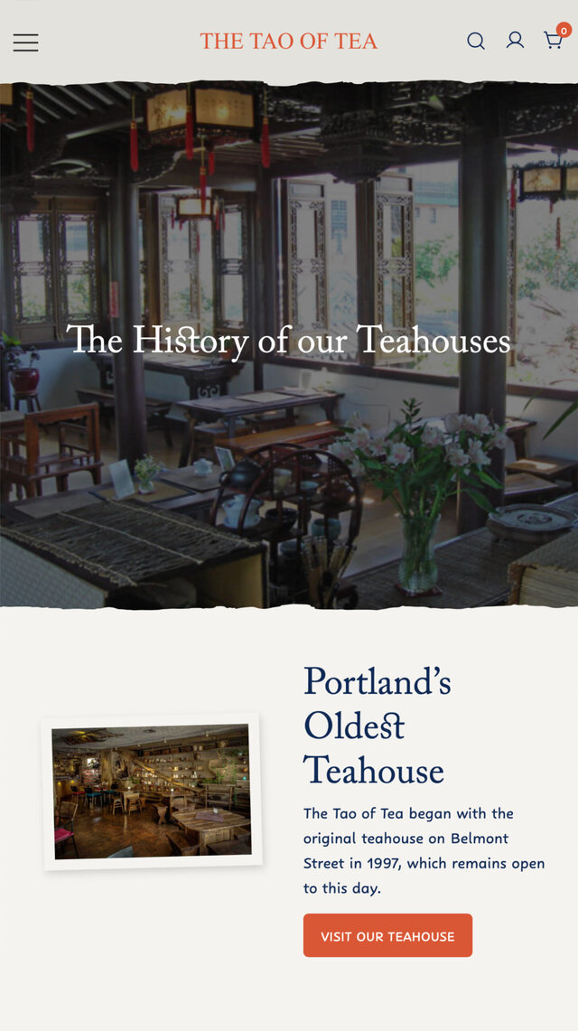 iPhone screenshot of History page