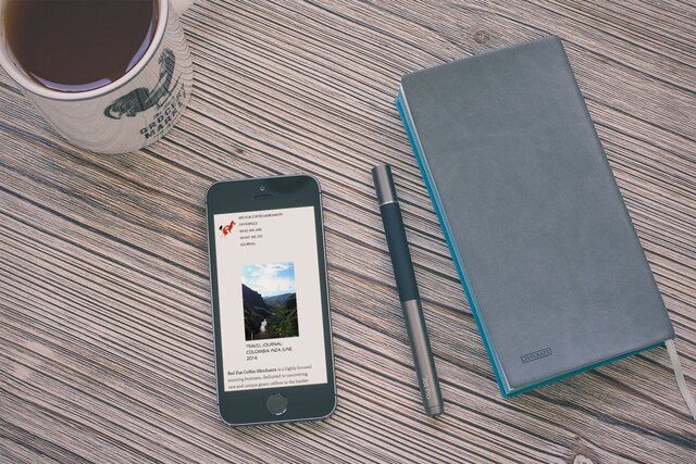 Red Fox Coffee Merchants website
